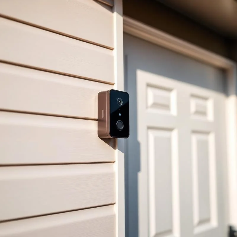 Hardwired video doorbell installation in Fort McMurray